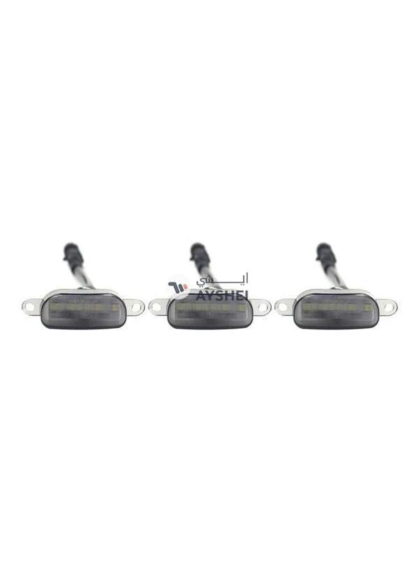 Generic 3-Piece Auto Front Grille LED Lights Replacement For Ford F150 2015-2017