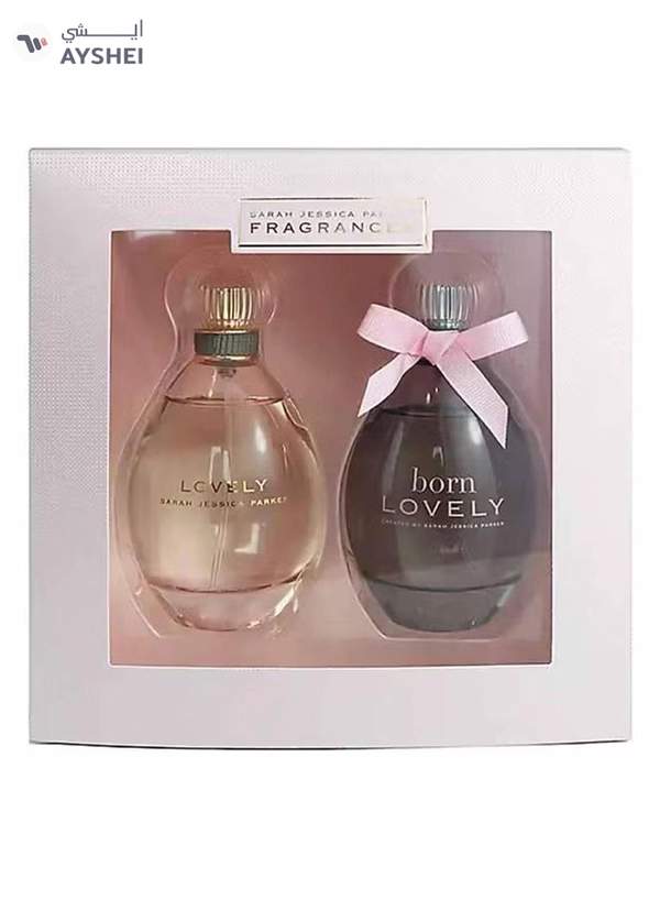 Sarah Jessica Parker For Women Set Edp 2 X 100ml (Lovely + Born Lovely)