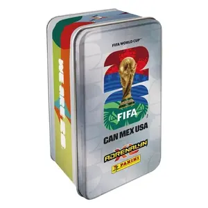 Panini Adrenalyn XL FIFA World Cup 2026 Official Trading Cards Collectible Football Card Game - Classic Tin (Assorted)