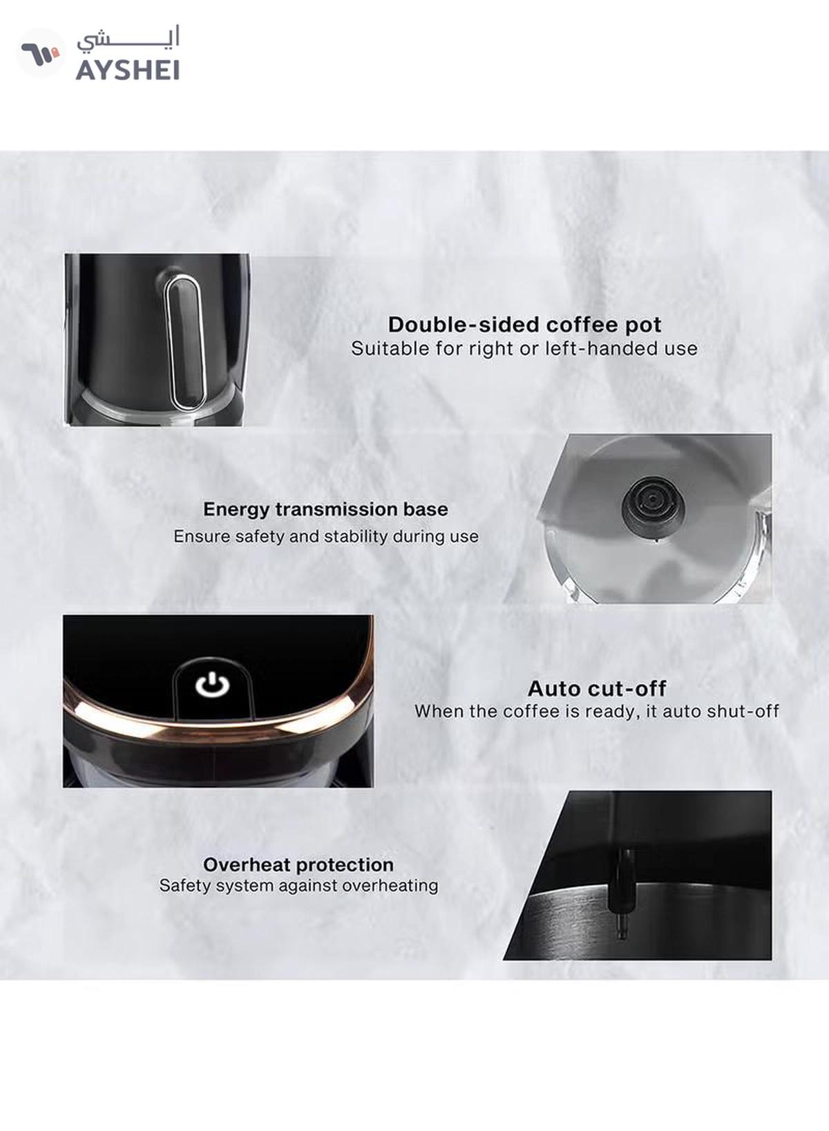 SONASHI Turkish Coffee Maker Up To 4 Cups Turkish Coffee Machine-1-portrait