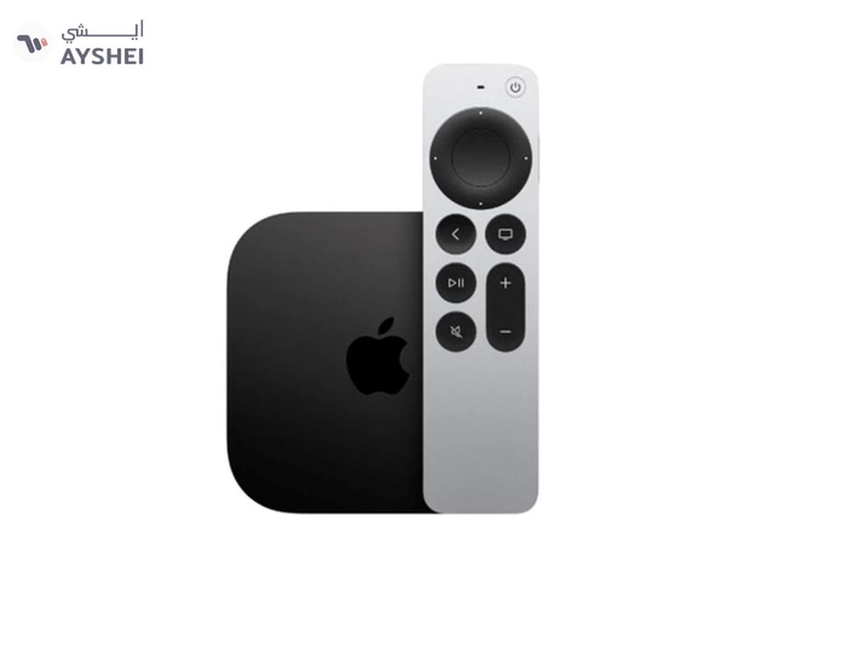 Apple TV 4K Wi‑Fi with 64GB storage, 3rd Gen, black Black-0-landscape