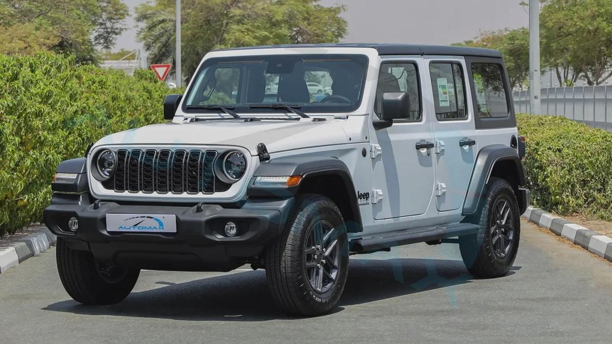 2025 JEEP WRANGLER UNLIMITED SPORT S I4 2.0T GCC 0Km With 3 Years Or 60K Km Warranty-2-2