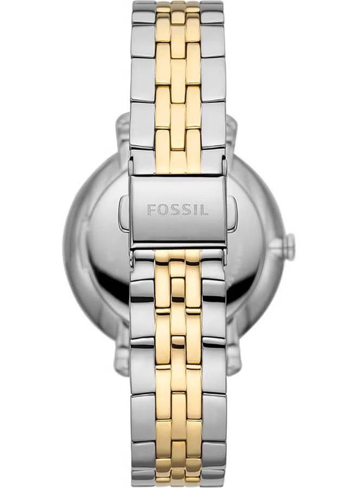 Fossil Women's Jacqueline Round Shape Analog Stainless Steel Wrist Watch ES5166 - 36mm-1-portrait