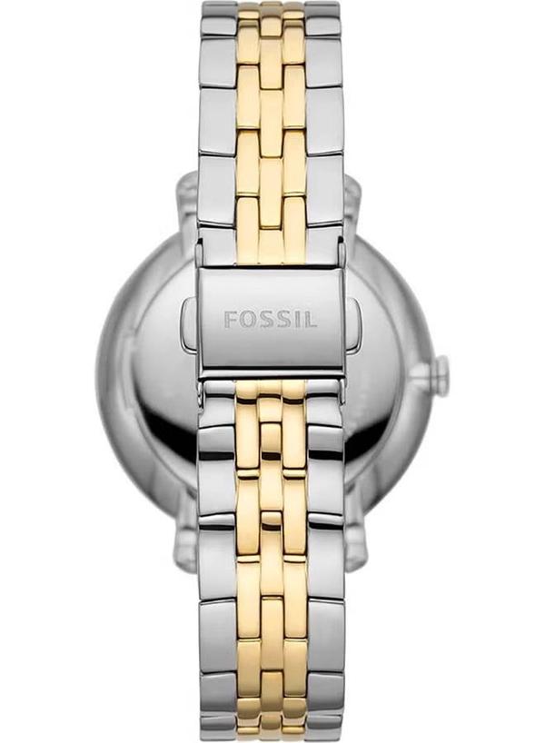 Fossil Women's Jacqueline Round Shape Analog Stainless Steel Wrist Watch ES5166 - 36mm