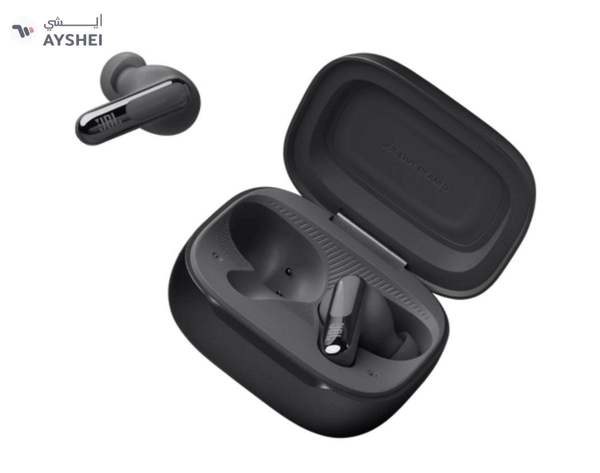 JBL Live Beam 3 True Wireless Noise Cancelling Closed-Stick Earbuds Black-4-4