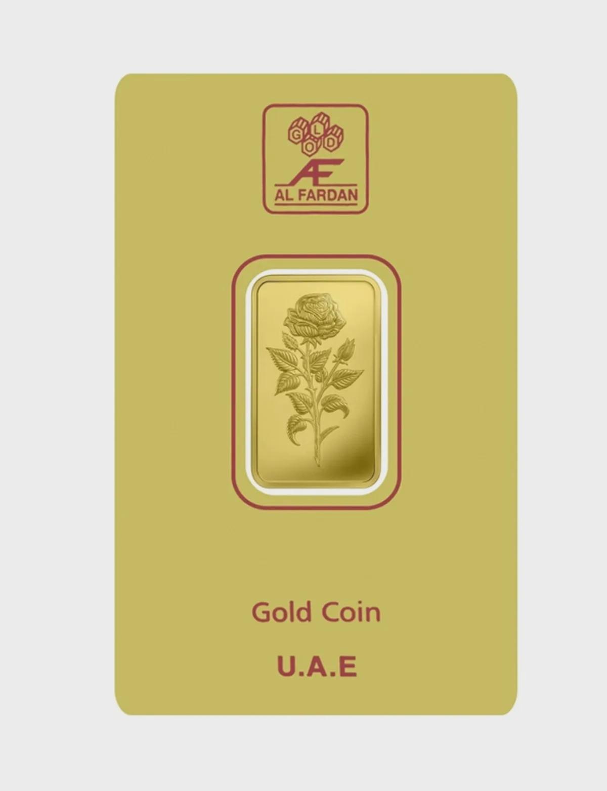 24K Gold Bar 5 gram Gold Bar Al Fardan UAE (999.9% Pure Gold)-1-1