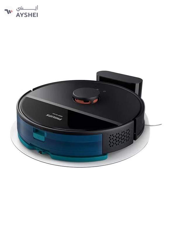 Philips HomeRun 3000 Series Aqua Vacuum And Mop Robot 350 ml XU3000/01 Black
