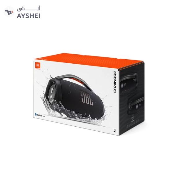 JBL Boombox 3 Portable Speaker With Massive Signature Pro Sound Black