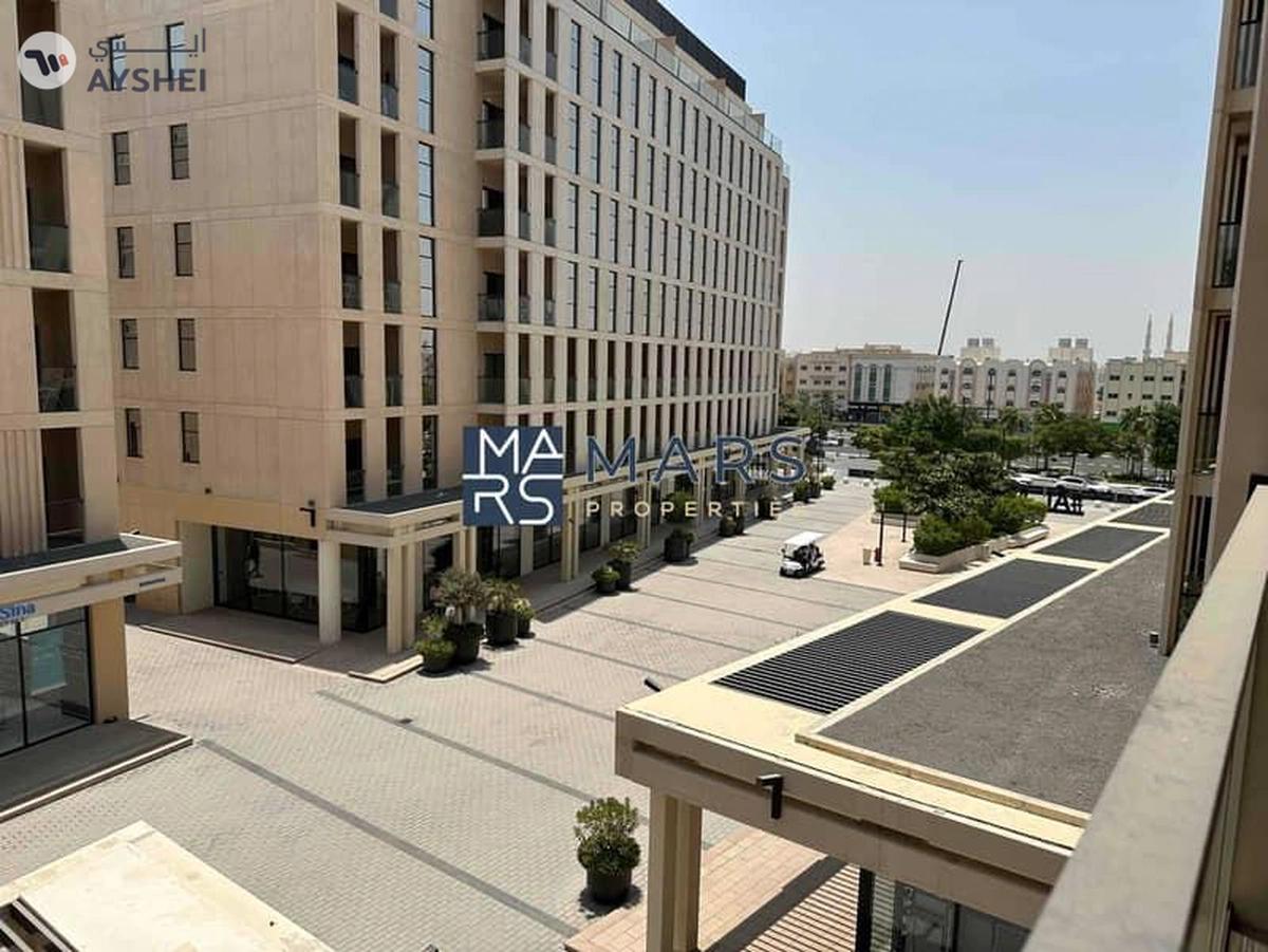 Brand New Pool view Big One Bedroom Apartment For Rent With two balcony Al Mamsha-13-13