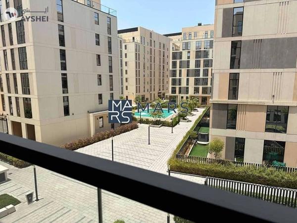 Brand New Pool view Big One Bedroom Apartment For Rent With two balcony Al Mamsha