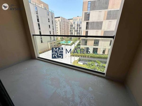 Brand New Pool view Big One Bedroom Apartment For Rent With two balcony Al Mamsha