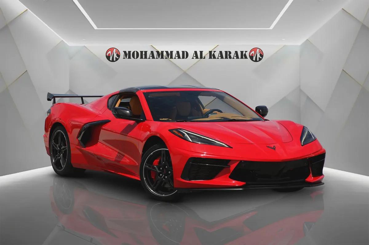 CHEVROLET CORVETTE STINGRAY 3LT - 2021 - GCC - CARBON EDITION - FULLY LOADED - AMAZING CONDITION-2-2