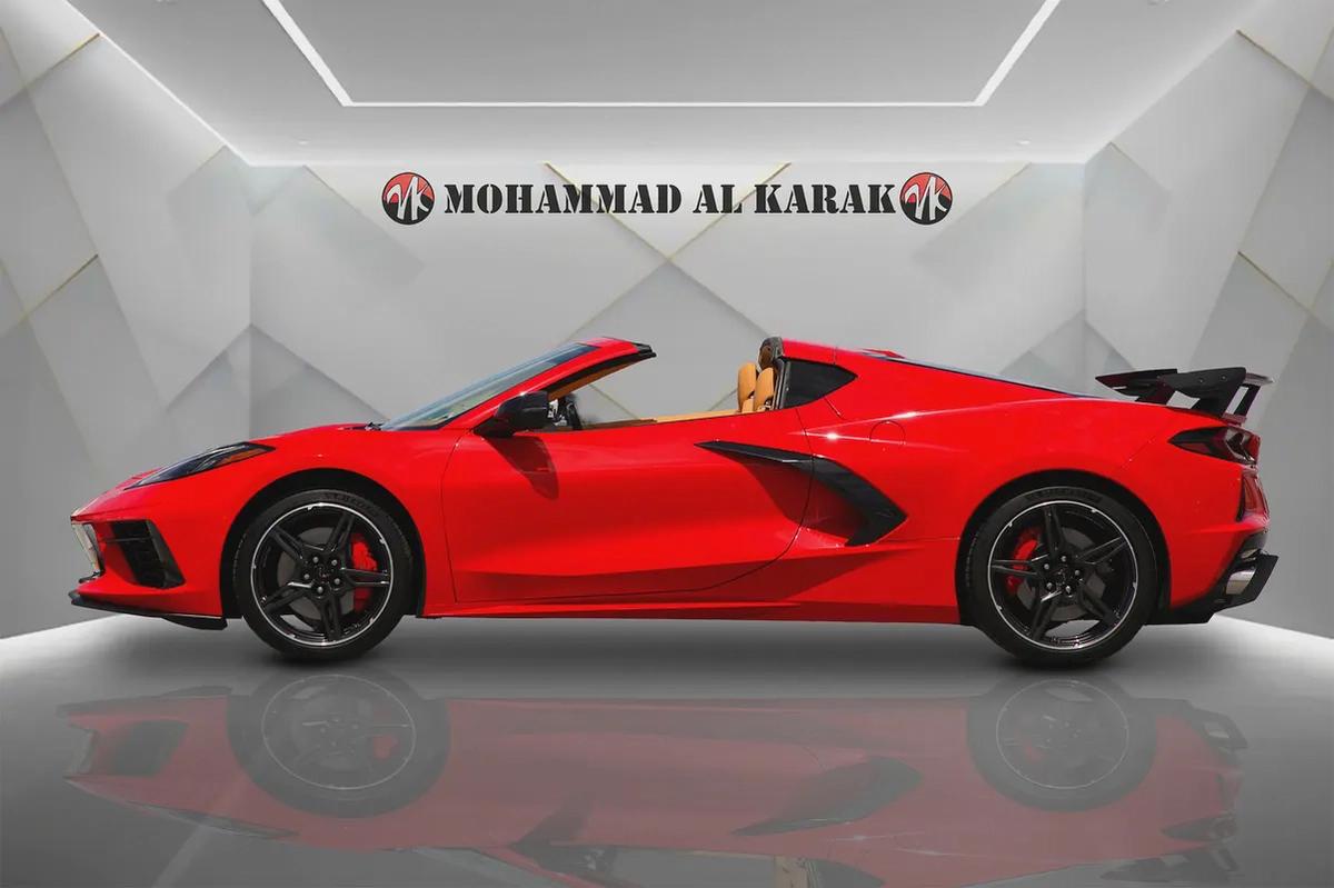 CHEVROLET CORVETTE STINGRAY 3LT - 2021 - GCC - CARBON EDITION - FULLY LOADED - AMAZING CONDITION-4-4