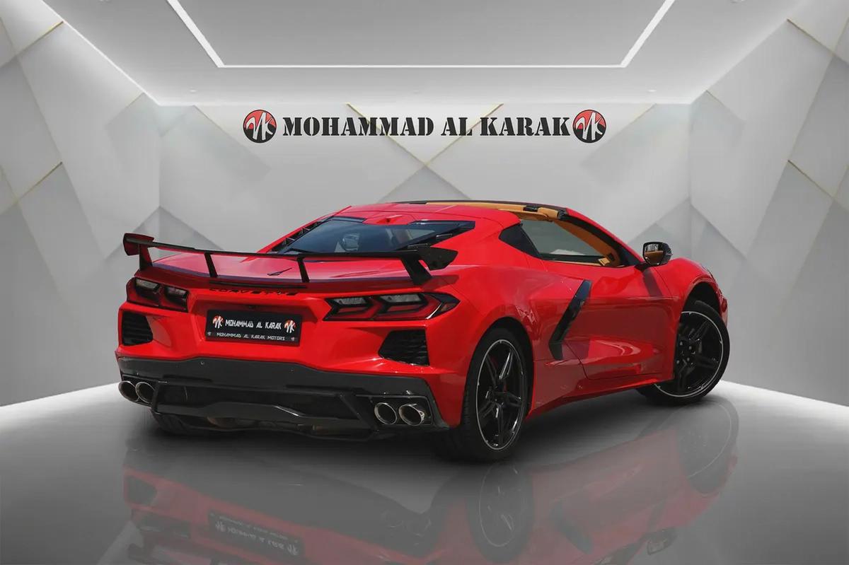 CHEVROLET CORVETTE STINGRAY 3LT - 2021 - GCC - CARBON EDITION - FULLY LOADED - AMAZING CONDITION-5-5