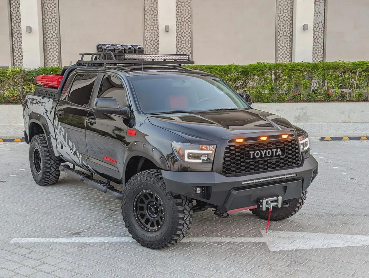 TOYOTA TUNDRA 2007 MODIFIED TRD OFF-ROAD V8 5.7L 4X4 IN EXCELLENT CONDITION-0-0