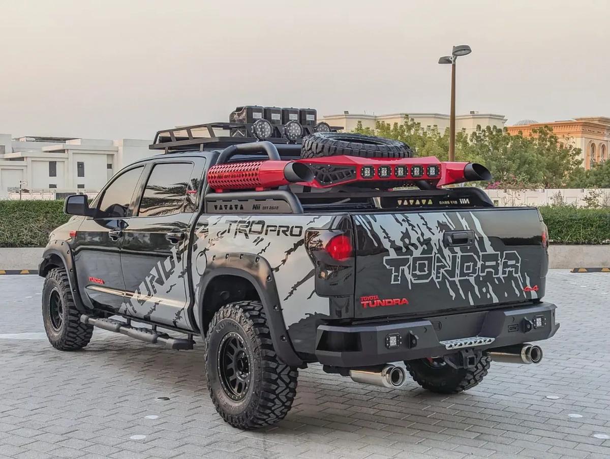 TOYOTA TUNDRA 2007 MODIFIED TRD OFF-ROAD V8 5.7L 4X4 IN EXCELLENT CONDITION-12-12