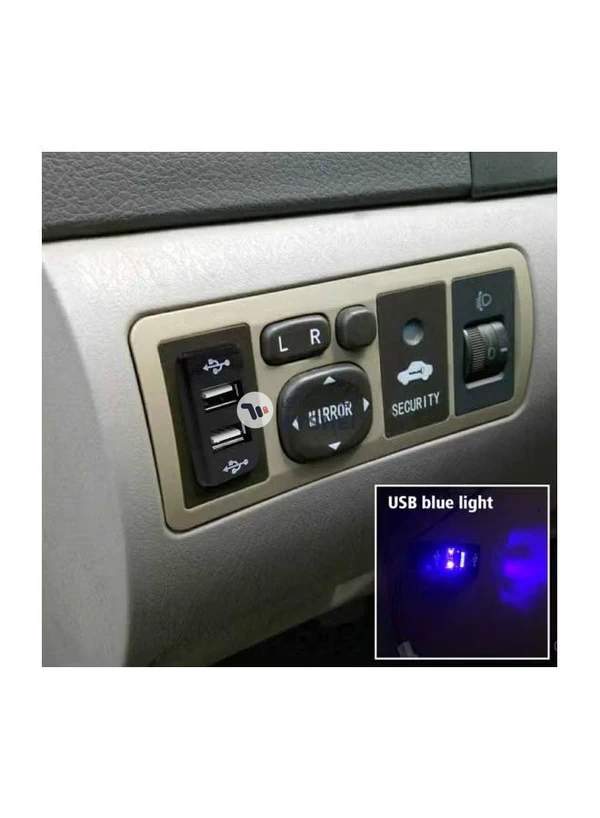 Generic Multi-Functional USB Car Charger Black
