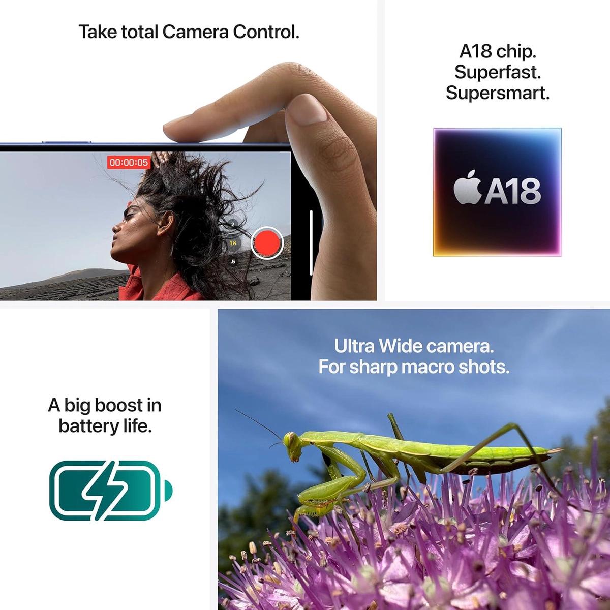 Apple iPhone 16 (128 GB) - Pink-4-4