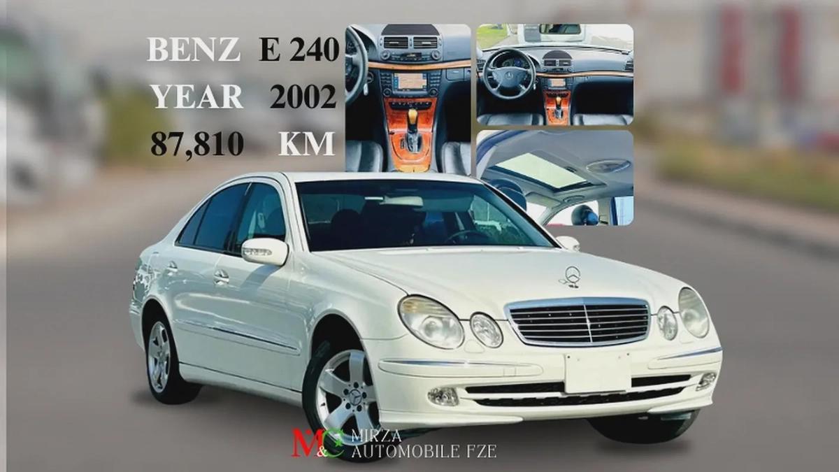 BENZ E240 | 2002 | CLEAN CAR FRESH JAPAN IMPORT-0-0