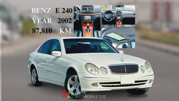 BENZ E240 | 2002 | CLEAN CAR FRESH JAPAN IMPORT