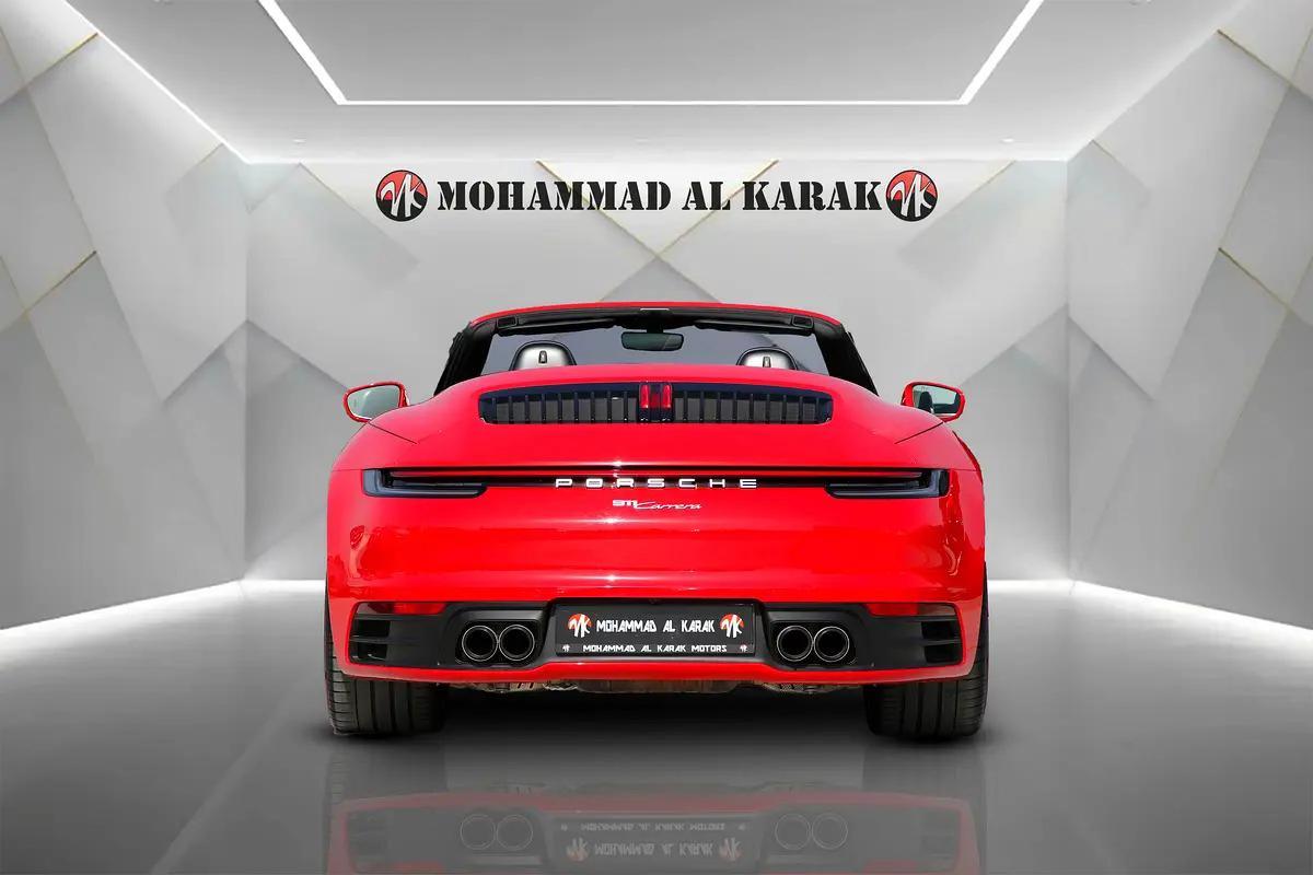 PORSCHE CARRERA 911 CABRIOLET -2022 - GCC - FULLY LOADED - ORIGINAL PAINT - AMAZING CONDITION-2-2