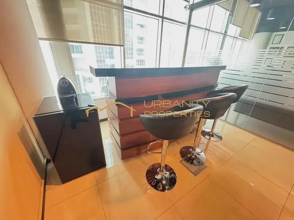 Fully Furnished Office | Prime Business Bay Location | 938 Sqft