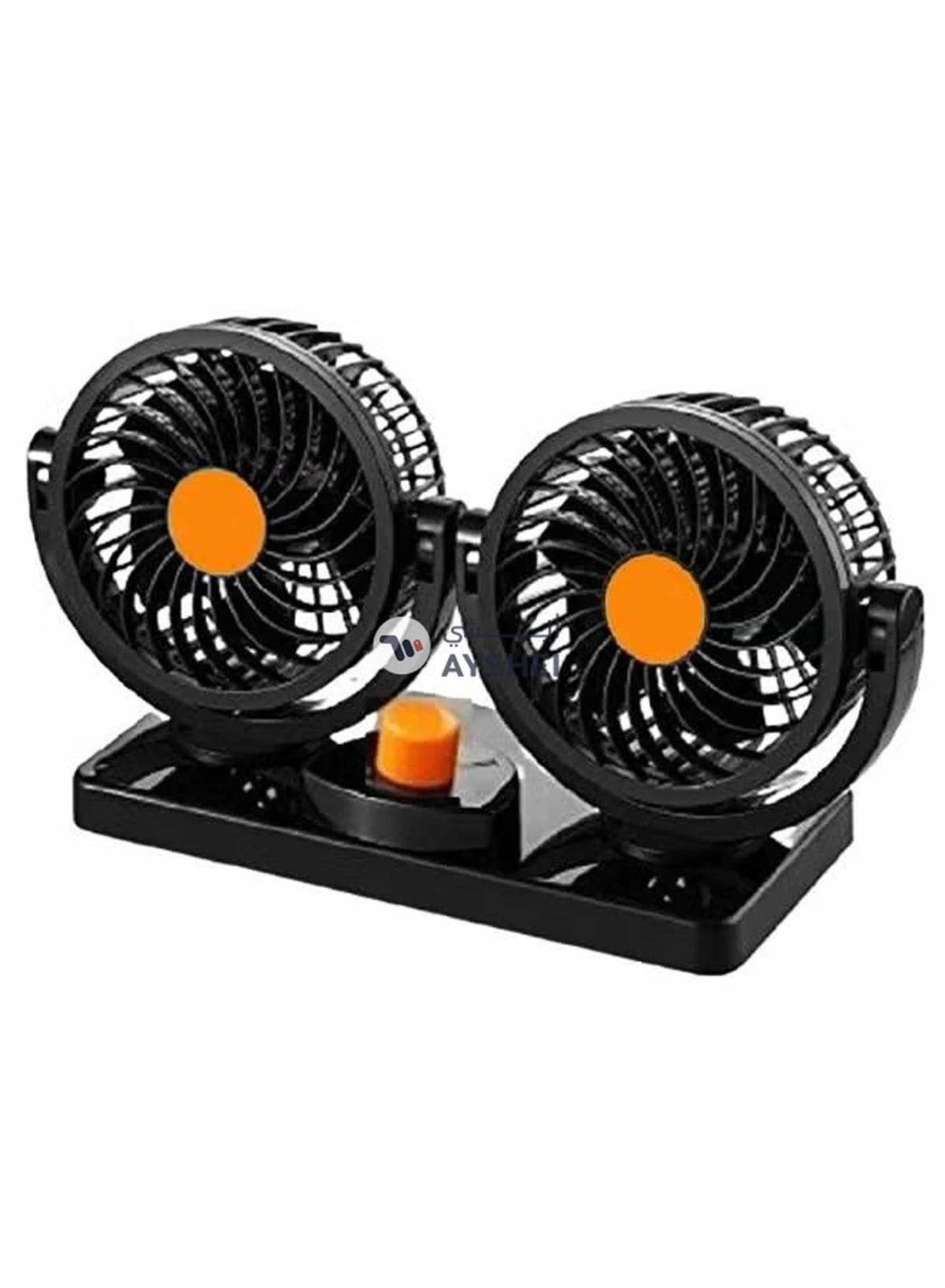 Generic Dual Head Dashboard Car Cooling Fan-0-0