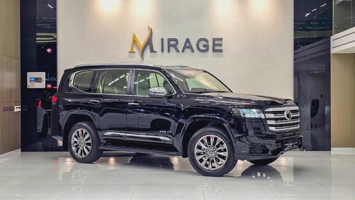 TOYOTA - LAND CRUISER - GXR - V6 TWIN TURBO - 2023 MODEL - UNDER WARRANTY - GCC SPECS - BLACK COLORE-0-0