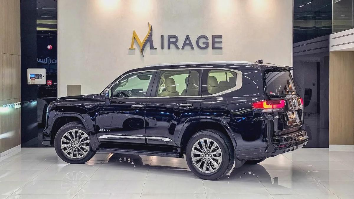 TOYOTA - LAND CRUISER - GXR - V6 TWIN TURBO - 2023 MODEL - UNDER WARRANTY - GCC SPECS - BLACK COLORE-14-14