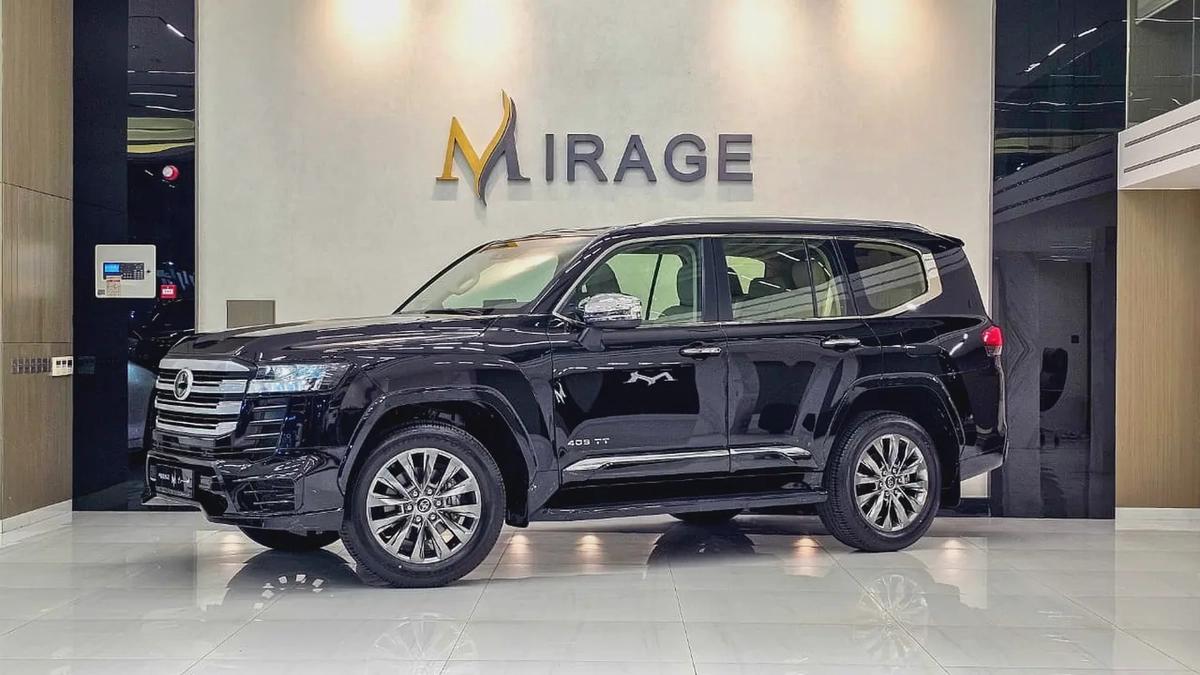 TOYOTA - LAND CRUISER - GXR - V6 TWIN TURBO - 2023 MODEL - UNDER WARRANTY - GCC SPECS - BLACK COLORE-18-18