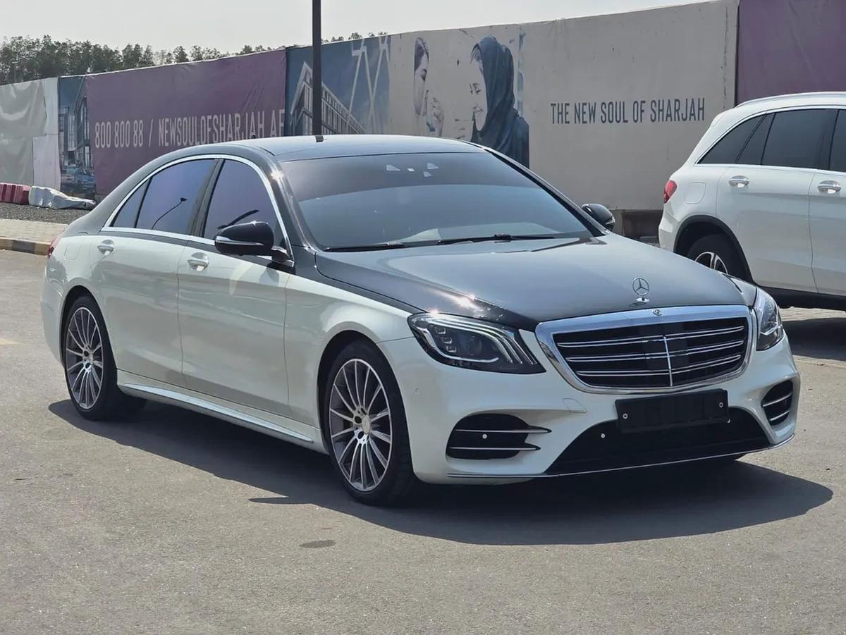 مرسيدس بنز S550 مواصفات امريكية 2014 بحالة جيدة-1-1