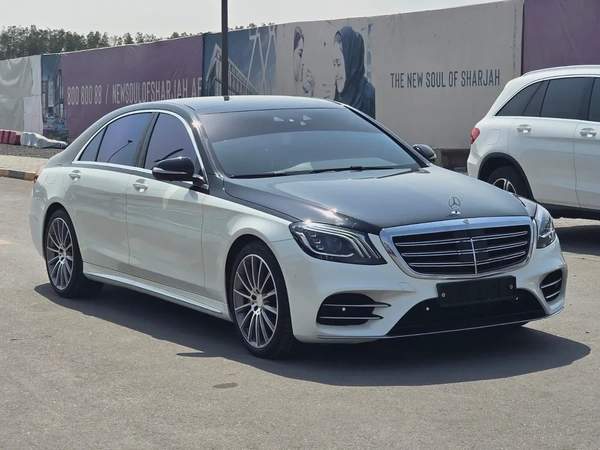 مرسيدس بنز S550 مواصفات امريكية 2014 بحالة جيدة