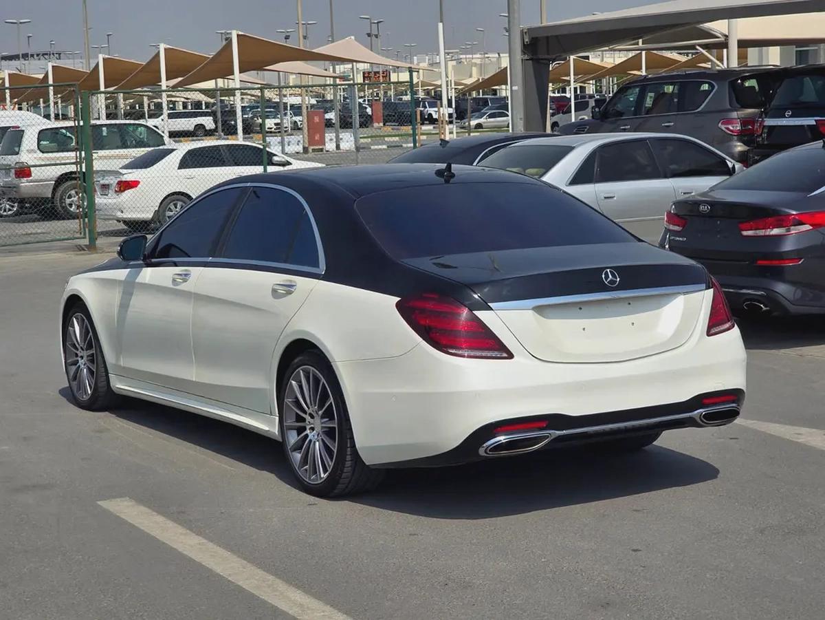 مرسيدس بنز S550 مواصفات امريكية 2014 بحالة جيدة-4-4