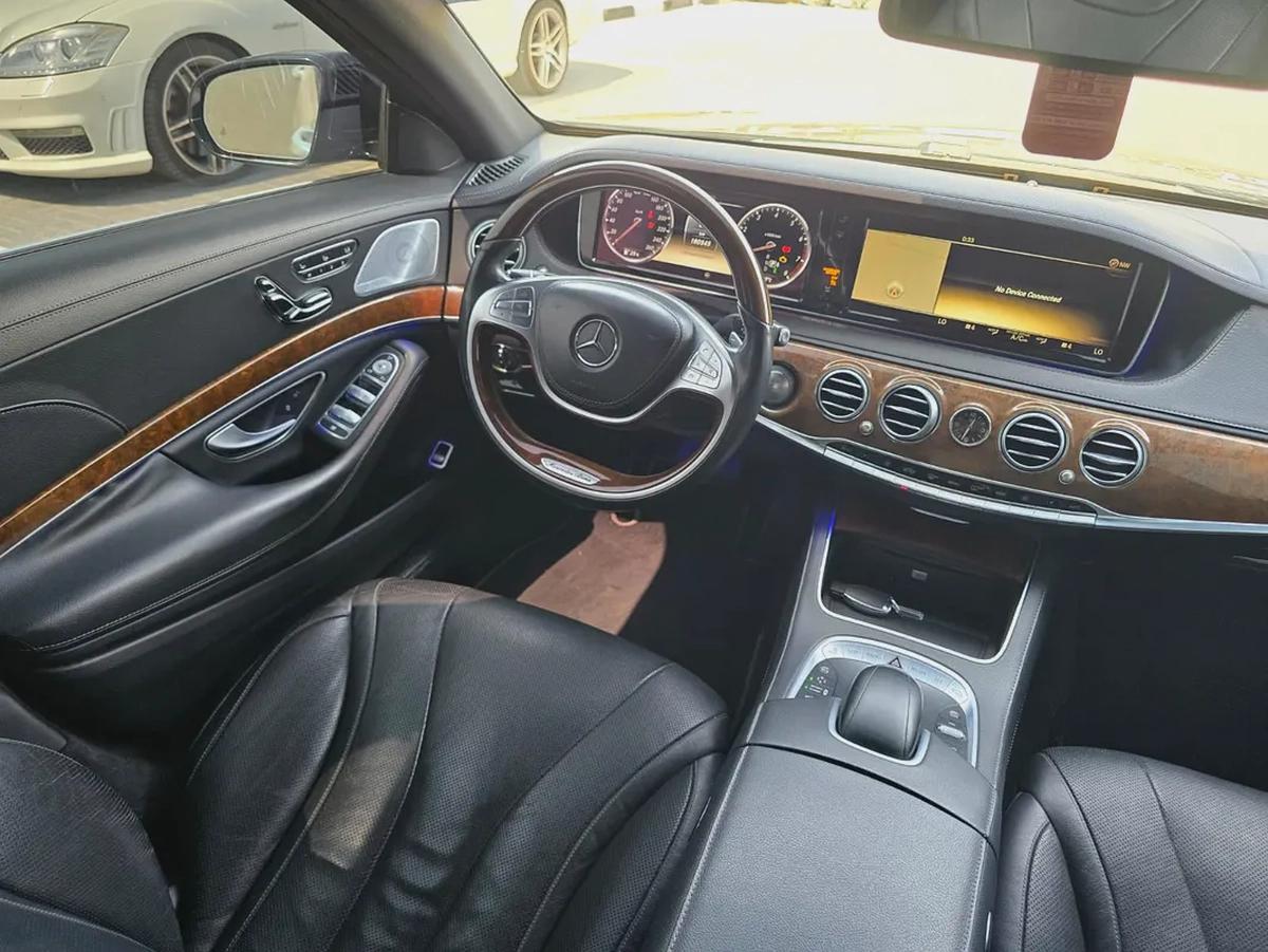 مرسيدس بنز S550 مواصفات امريكية 2014 بحالة جيدة-7-7