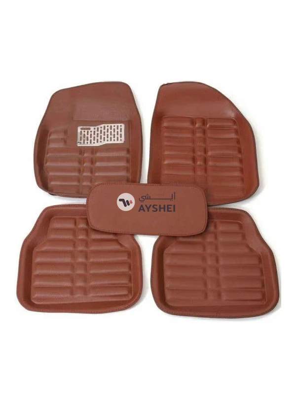 Generic 5-Piece Car 3D Floor Mat Set