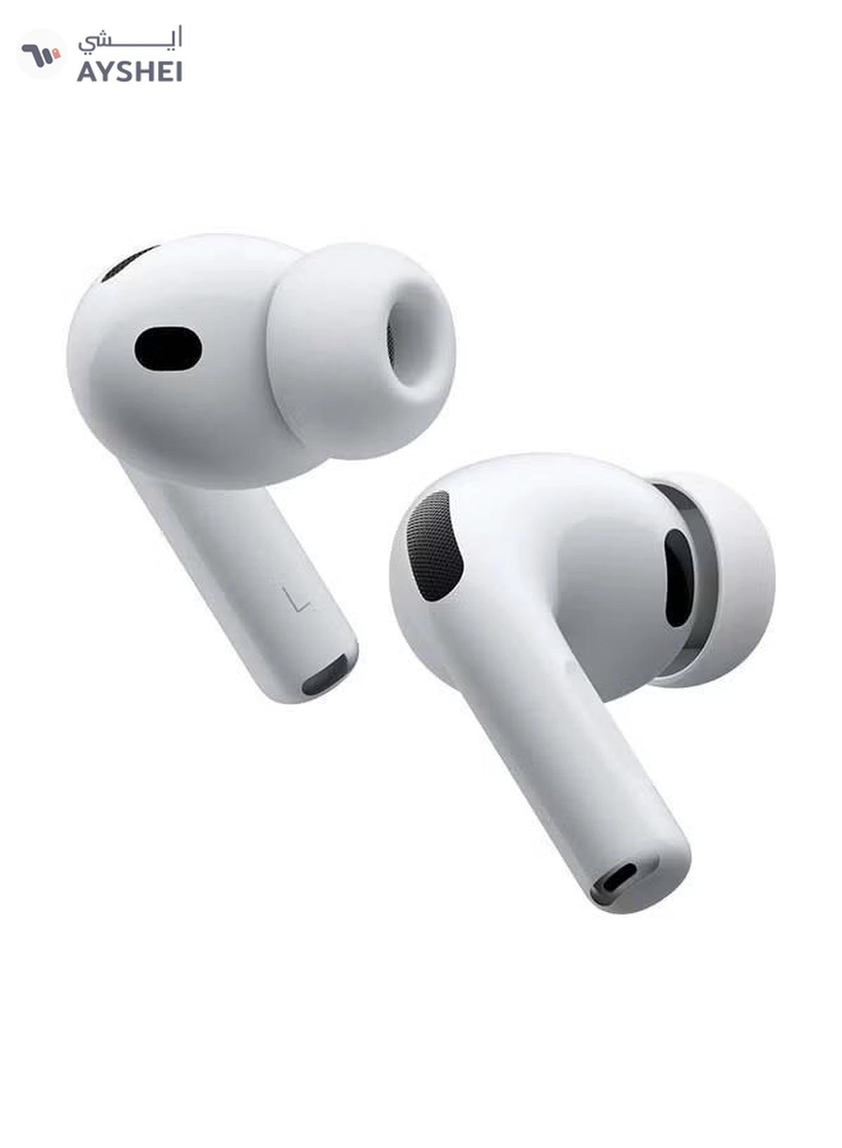 Apple AirPods Pro 3 Wireless Earbuds, Bluetooth Headphones, Active Noise Cancellation, Hearing Test, Hearing Aid,Hearing Protection features, Heart rate sensing during workouts, Live Translation, High-Fidelity Sound, H2 Chip, USB-C Charging - White-1-portrait