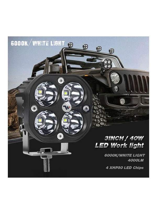 Generic 40W Waterproof LED Off-Road Fog Driving Light