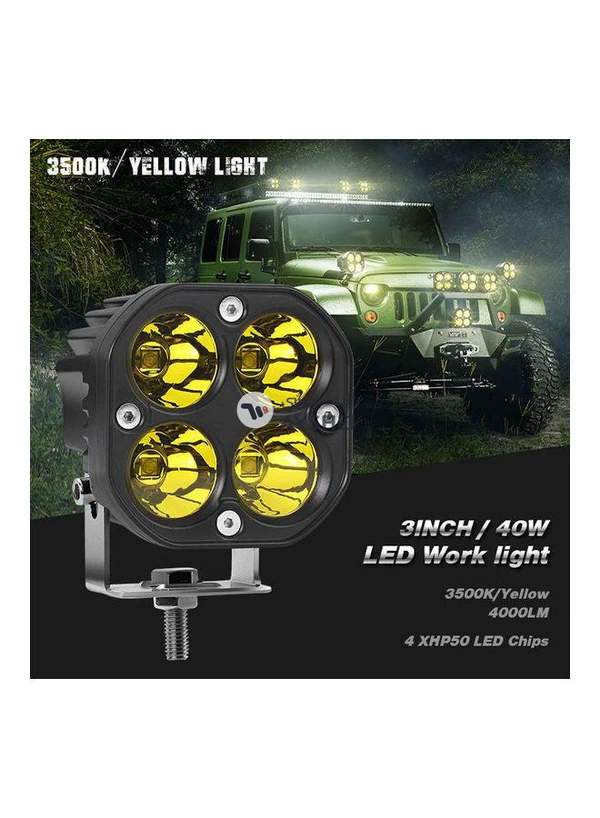 Generic 40W Waterproof LED Off-Road Fog Driving Light