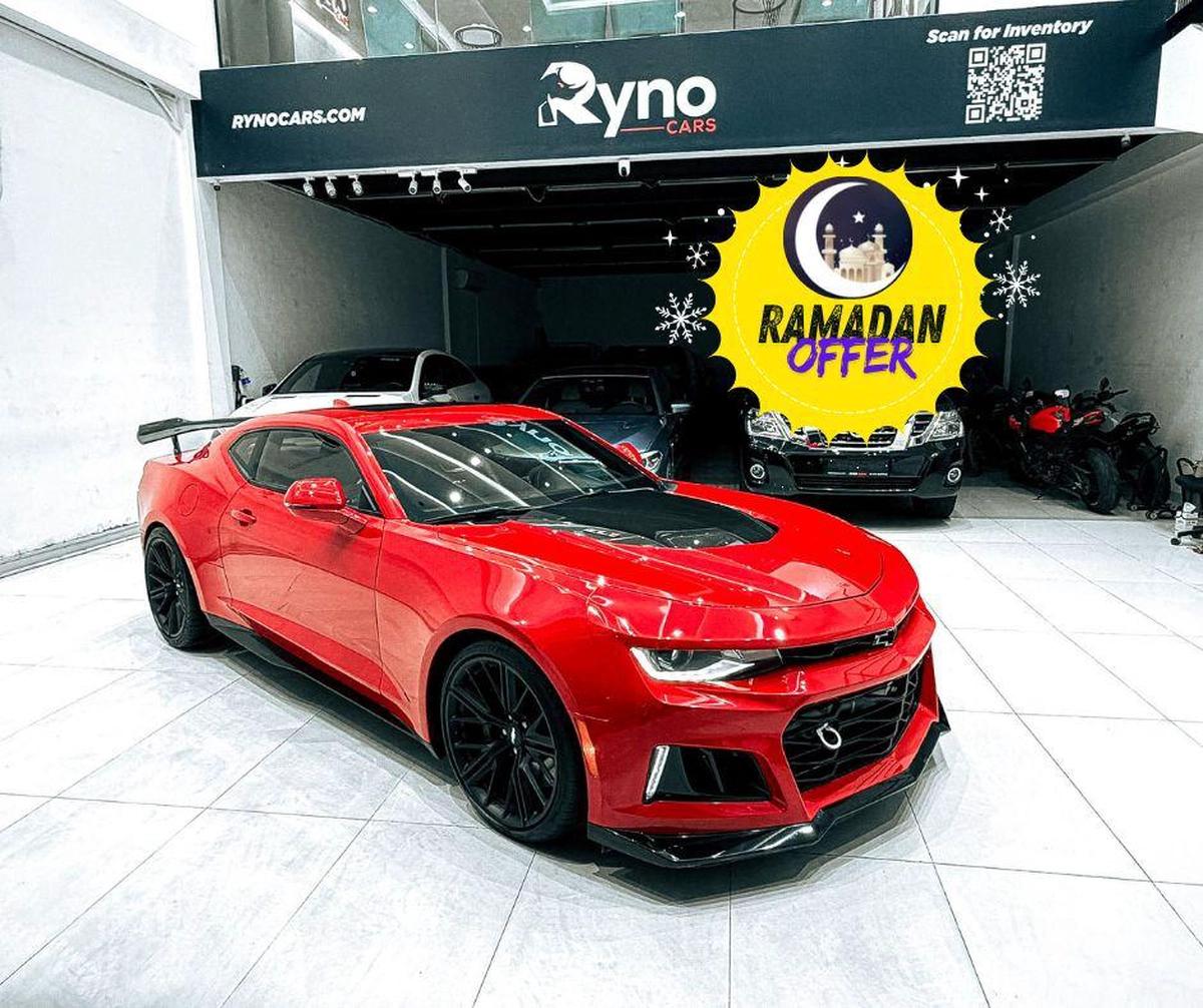 Massive Price Drop!!! // AED 3,100 //20%DP//2018 Chevrolet Camaro ZL1-0-0