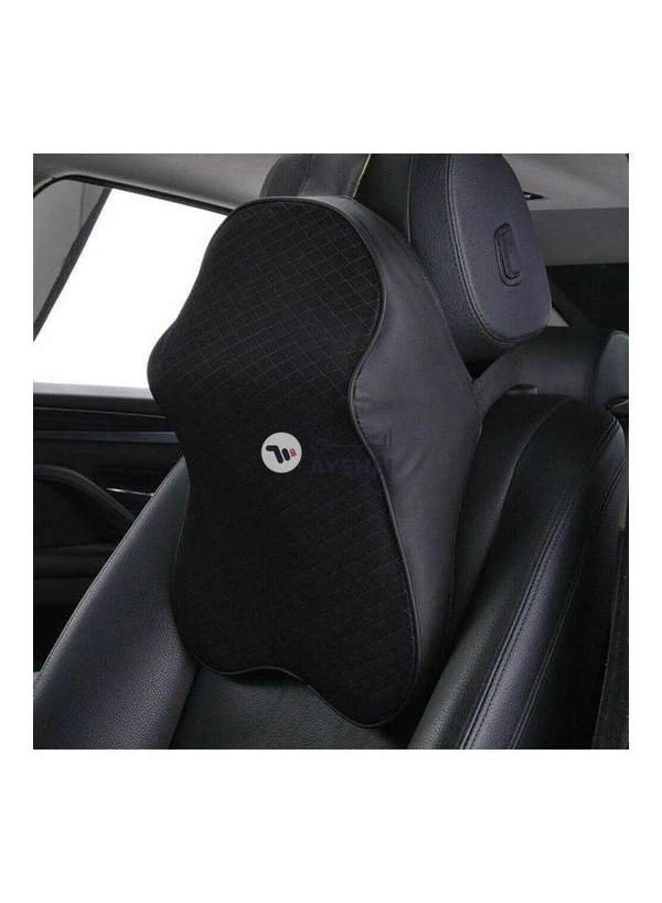 Generic 1PC Car Seat Headrest Pad Memory Foam Pillow Head Neck Rest Support Cushion Black Large