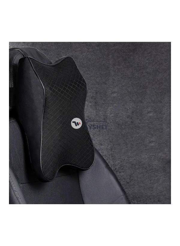 Generic 1PC Car Seat Headrest Pad Memory Foam Pillow Head Neck Rest Support Cushion Black Large