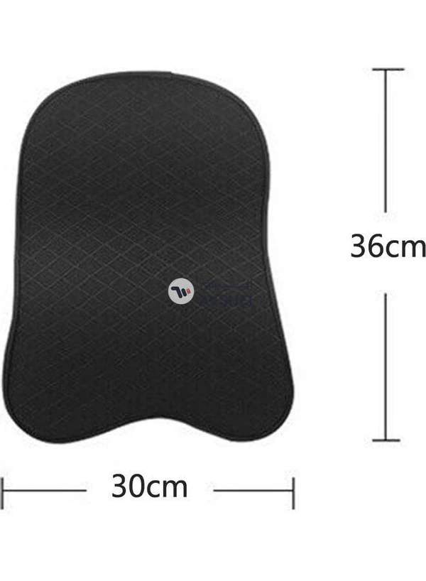 Generic 1PC Car Seat Headrest Pad Memory Foam Pillow Head Neck Rest Support Cushion Black Large