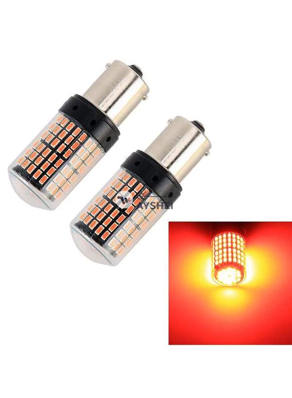 Generic 2-Piece 1156 BAU15S DC12V 18W 1080LM Car Auto Turn Lights With SMD-3014 Lamps