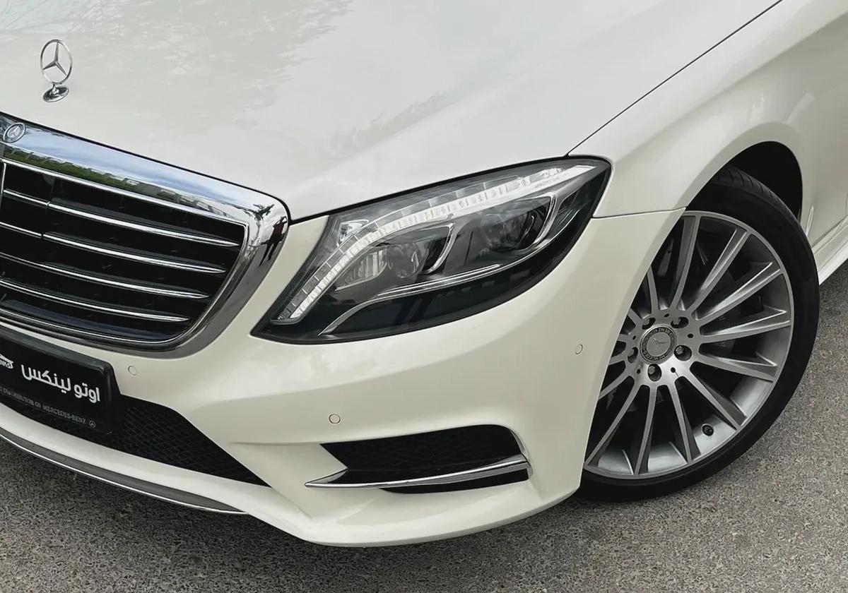 Mercedes S 400 AMG Gcc First owner with service history no paint Accident-1-1