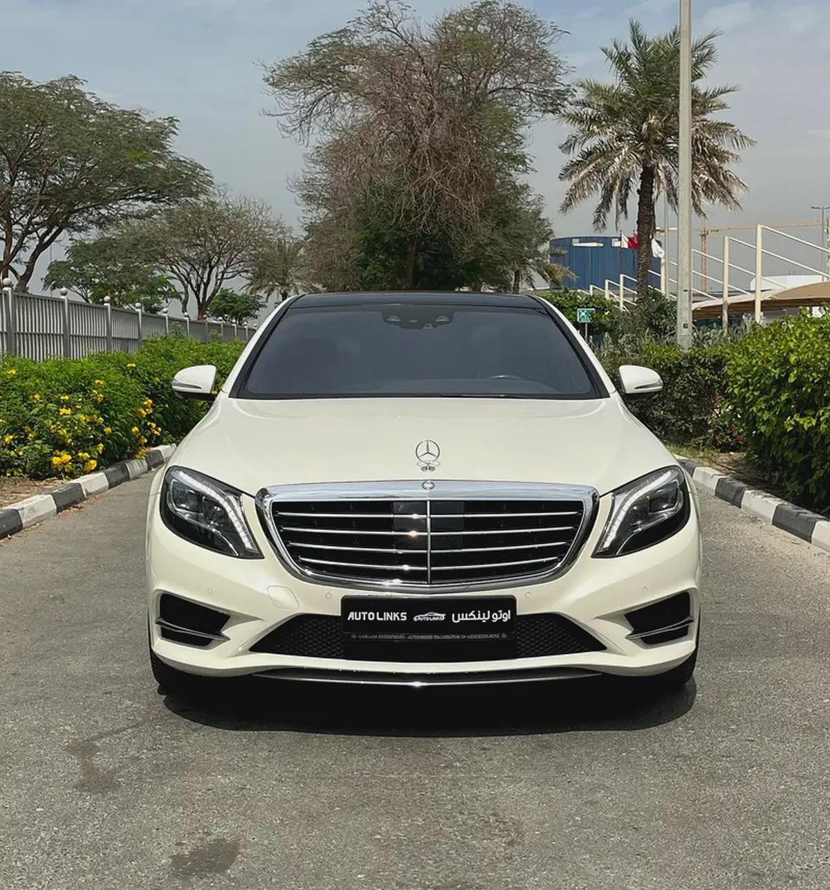 Mercedes S 400 AMG Gcc First owner with service history no paint Accident-2-2