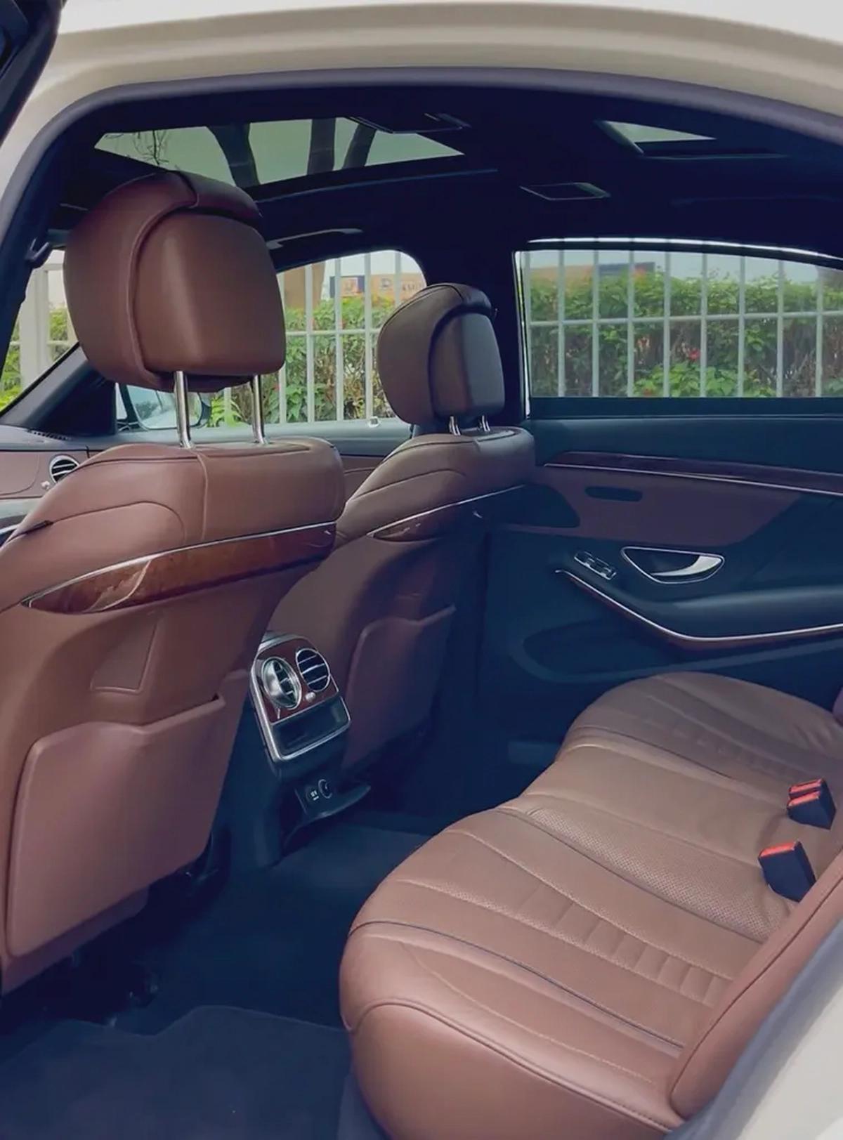 Mercedes S 400 AMG Gcc First owner with service history no paint Accident-13-13