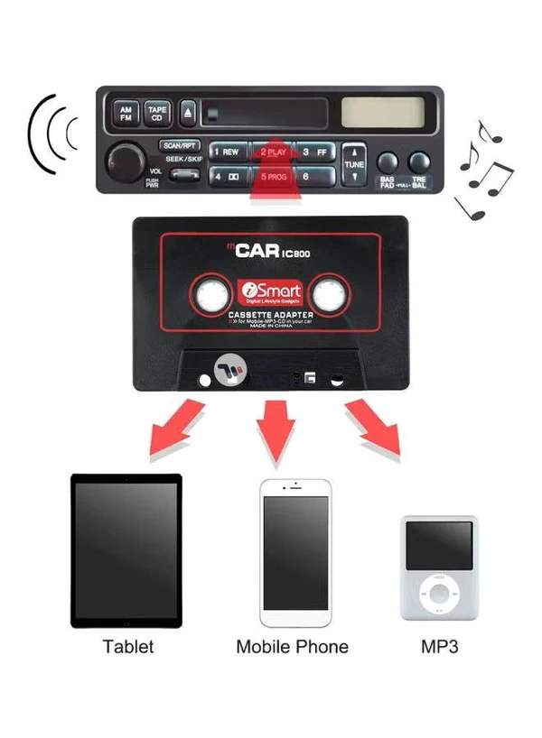 Generic CD Car Cassette Adapter