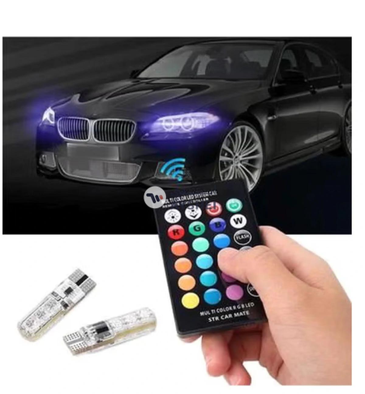 OUTAD LED Shining Car Light With Remote Control-0-0