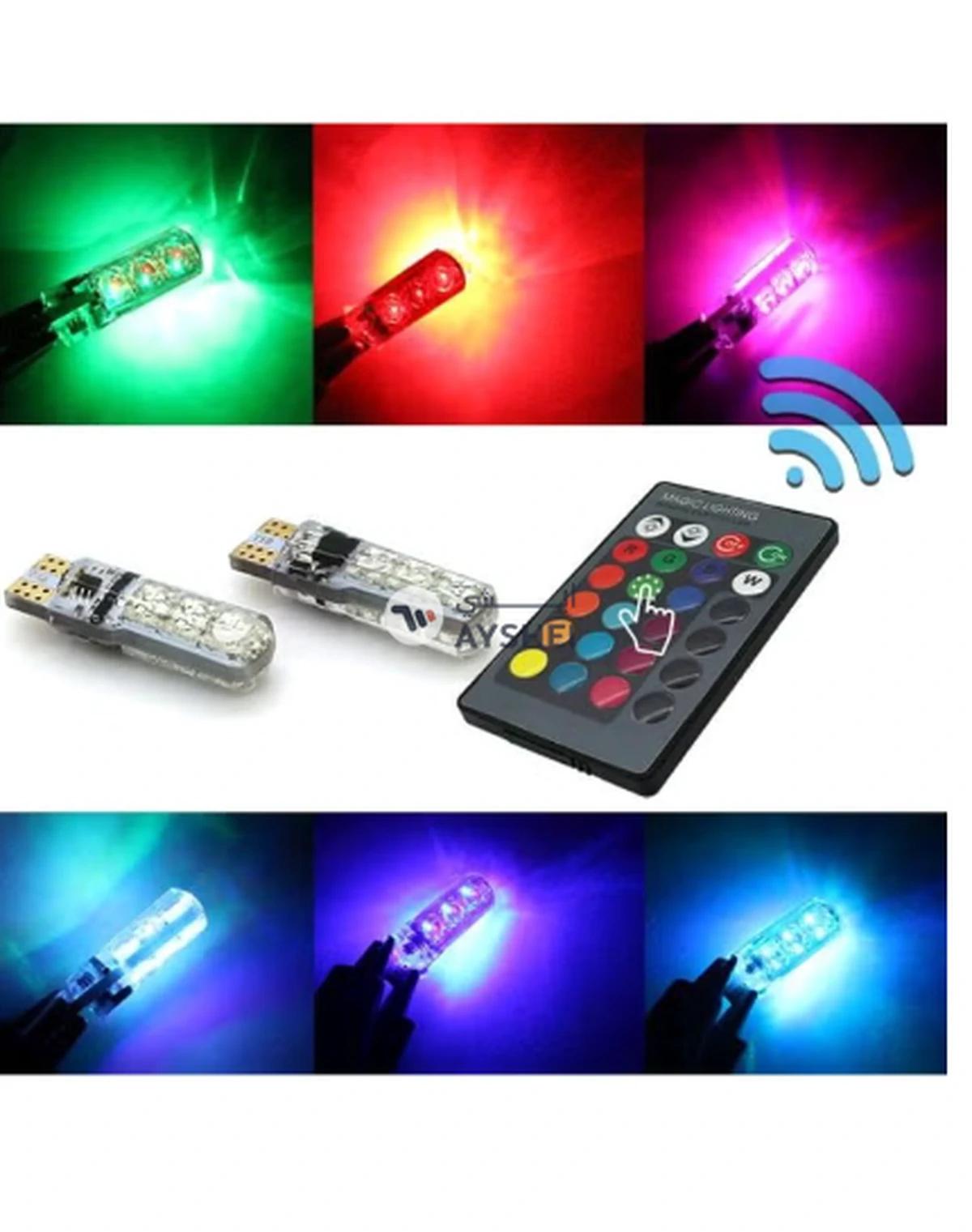 OUTAD LED Shining Car Light With Remote Control-2-2