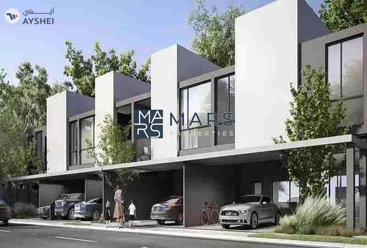 BRAND NEW 2 BEDROOM SINGLE ROW VILLA FOR RENT IN GREEN GATED COMMUNITY MASAAR-0-landscape